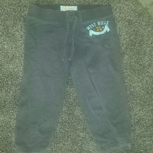 Old Navy blue/navy Capri sweatpants medium